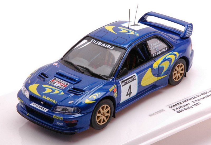 Subaru Impreza S5 WRC #4 RAC Rally 1997 Erikkson - Parmander by ixo-models