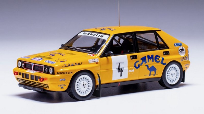 Lancia Delta Integrale 16V #4 Rally Bohemia 1990 Ferjancz - Tandari by ixo-models