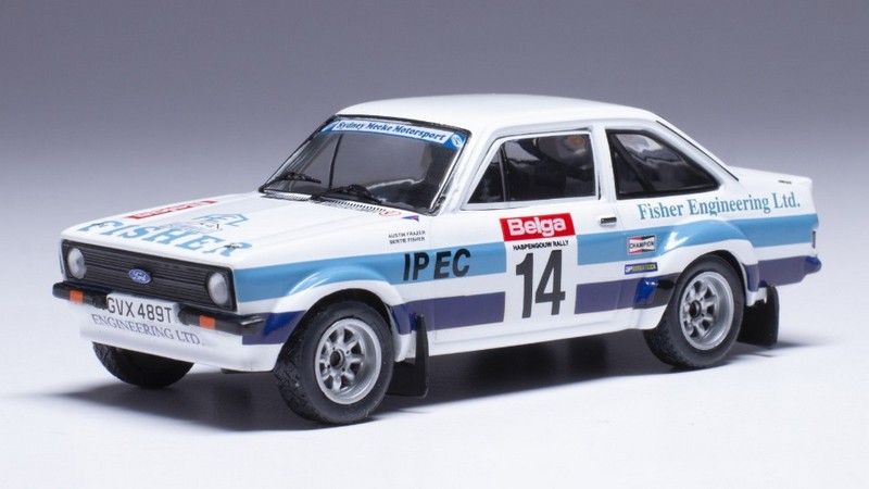Ford Escort Mk2 RS1800 #14 Haspengouw Rally 1980 Fisher-Frazer by ixo-models