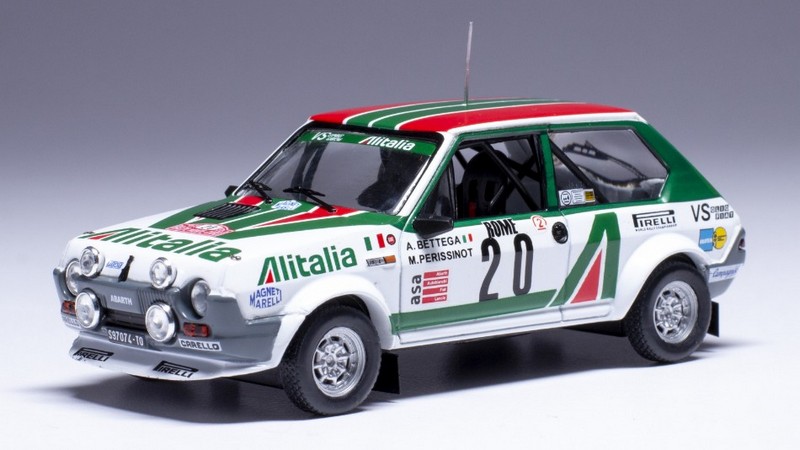 Fiat Ritmo 75 Abarth #20 Rally Monte Carlo 1979 Bettega-Perissinot by ixo-models