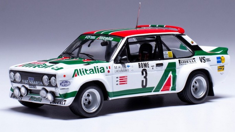 Fiat 131 Abarth #6 Rally Monte Carlo 1979 Alen-Kivimaki by ixo-models