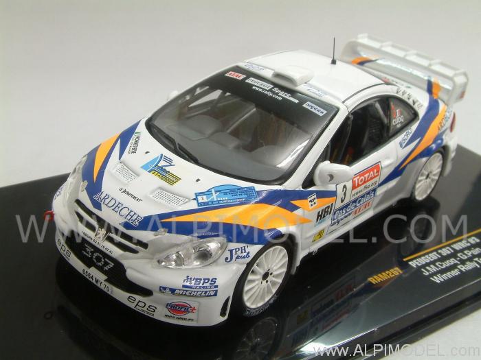 Peugeot 307 WRC #3 Winner Rally Touquet 2006 by ixo-models