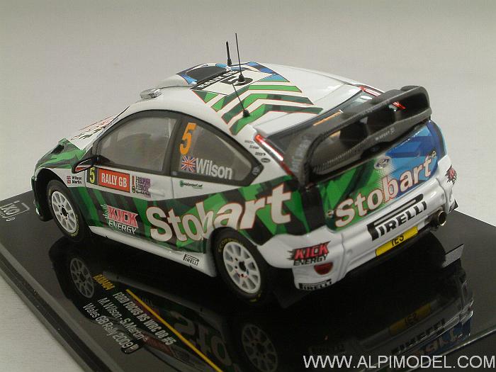 Ford Focus RS WRC08 #5 Rally Wales 2009 Wilson - Martin - ixo-models
