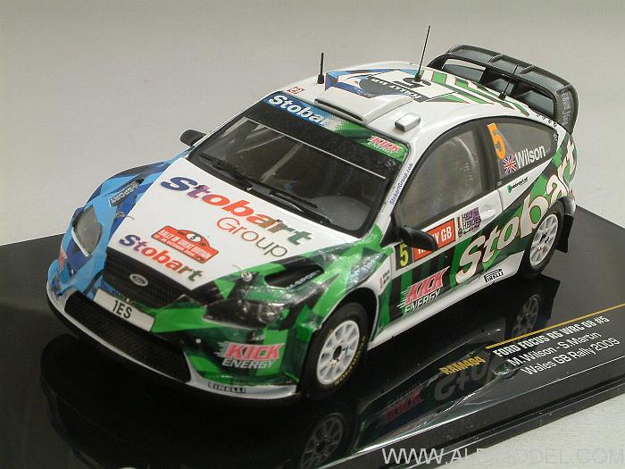 Ford Focus RS WRC08 #5 Rally Wales 2009 Wilson - Martin by ixo-models