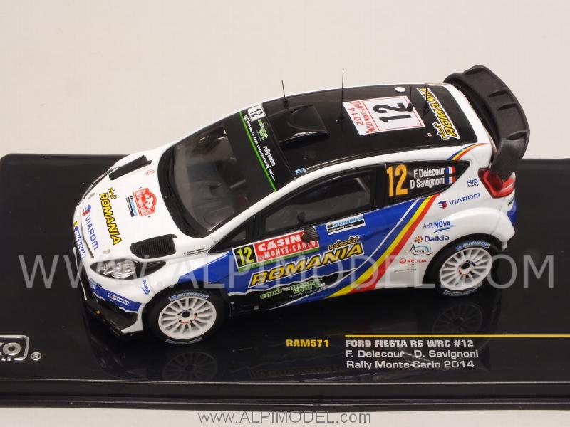 Ford Fiesta RS WRC #12 Rally Monte Carlo 2014 Delecour - Savignoni - ixo-models