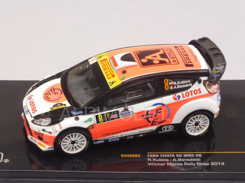 Ford Fiesta RS WRC #8 Winner Rally Monza 2014 Kubica - Benedetti - ixo-models