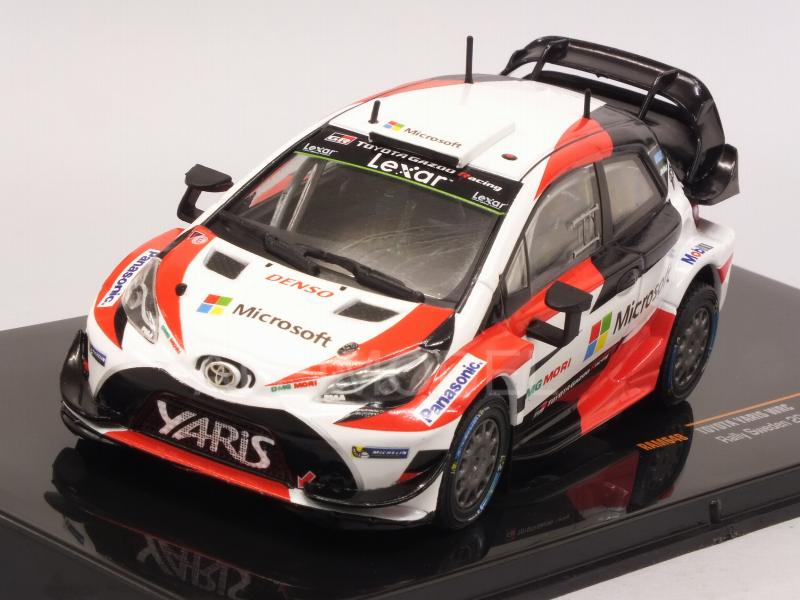 Toyota Yaris WRC Rally Sweden 2017 (includes decals options for #10 and #11) by ixo-models