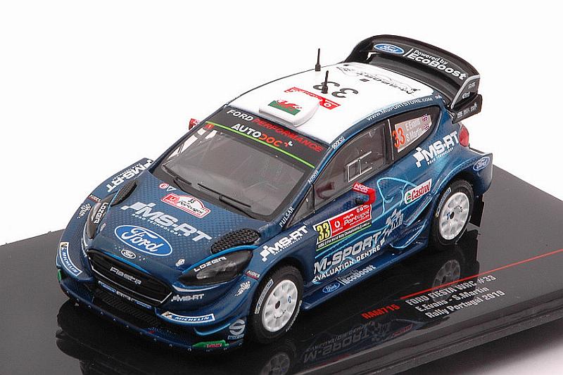 Ford Fiesta RS WRC #33 Rally Portugal 2019 Evans - Martin by ixo-models