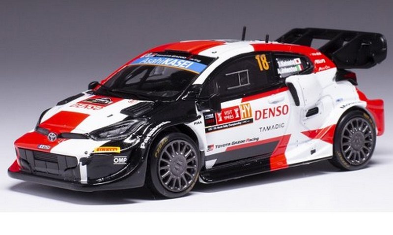 Toyota Yaris WRC #18 Rally Ypres 2022 Katsuta - Johnston by ixo-models