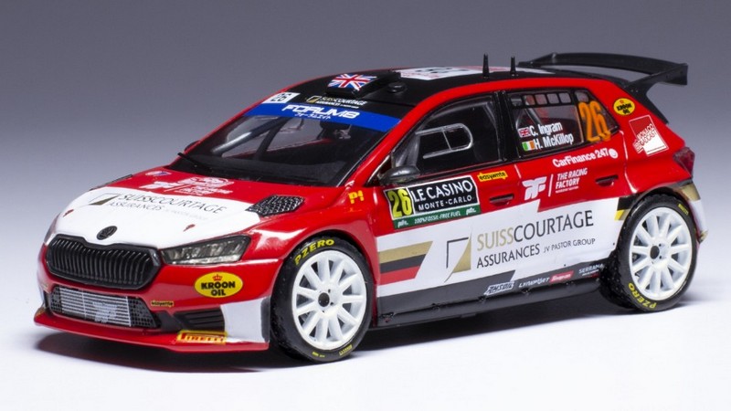 Skoda Fabia Rally2 #26 Rally Monte Carlo 2024 Ingram-McKillop by ixo-models