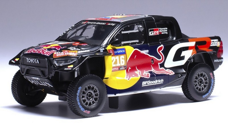 Toyota GR DKR Hilux Evo T1U #216 Rally Dakar 2024 Quintero-Zenz by ixo-models