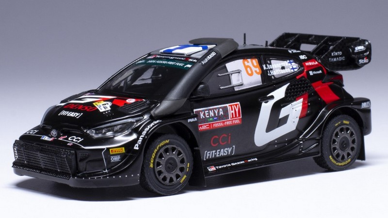 Toyota Yaris WRC #69 Safari Rally Kenya 2024 Rovampera-Halttunen by ixo-models