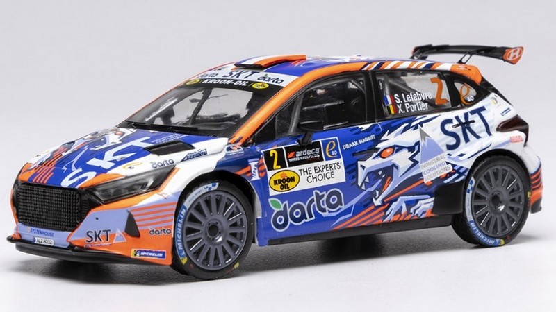 Hyundai I20N #2 Rally Ypres 2024 Lefebvre-Portier by ixo-models