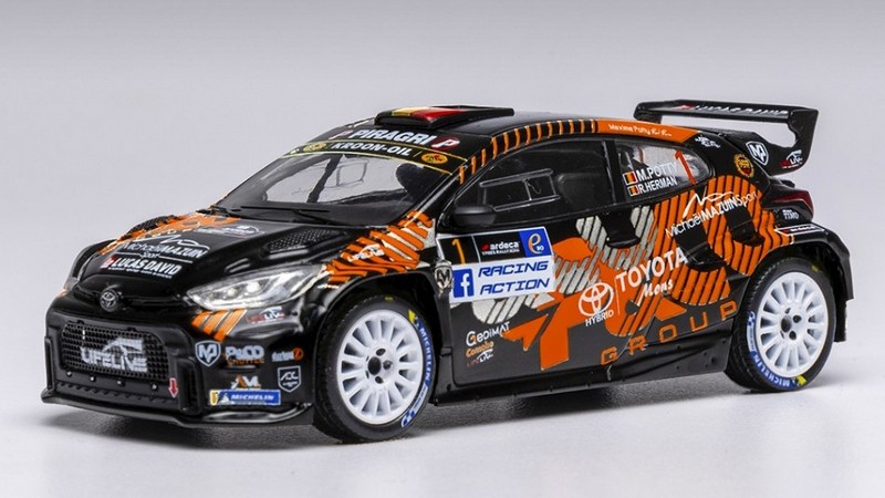 Toyota Yaris FR #1 Rally Ypres 2024 Potty-Herman by ixo-models
