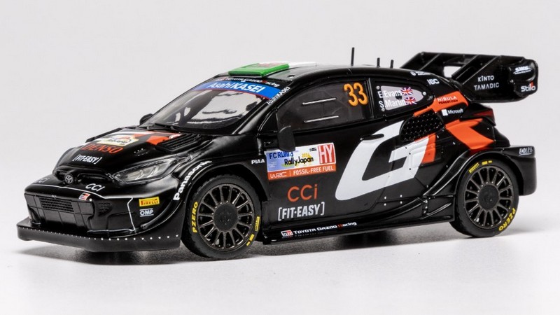Toyota Yaris GR #33 Rally Japan 2024 Evans-Martin by ixo-models