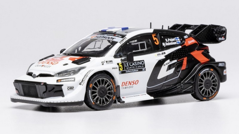 Toyota Yaris GR #5 Rally Monte Carlo 2025 Pajari-Salminen by ixo-models