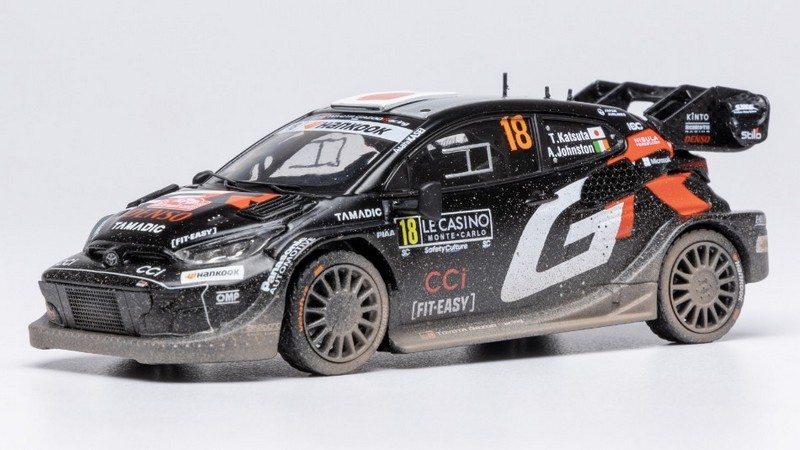 Toyota Yaris GR #18 Rally Monte Carlo 2025 Katsuta-Johnston by ixo-models