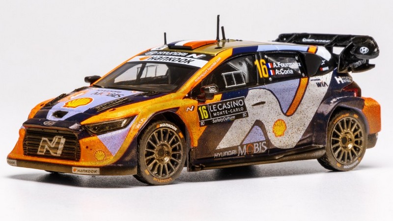 Hyundai I20N #16 Rally Monte Carlo 2025 Fourmaux-Coria by ixo-models