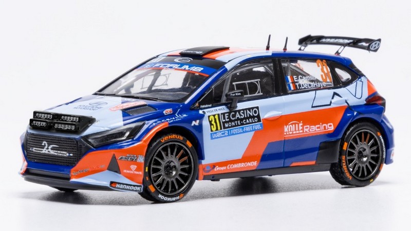 Hyundai I20N #31 Rally2 Monte Carlo 2025 Camilli - De La Haye by ixo-models