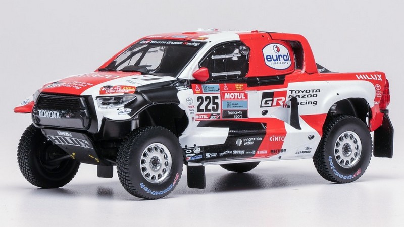 Toyota GR DKR Hilux Evo T1+ #225 Rally Dakar 2022 Lategan-Cummings by ixo-models