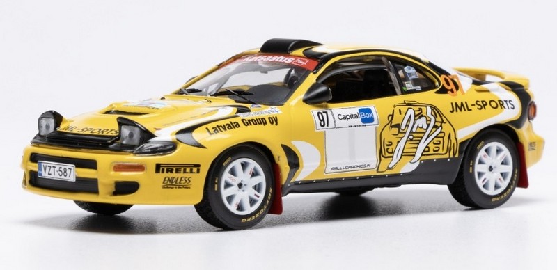 Toyota Celica GT4 Turbo #97 Rally Arctic Lapland 2024 Latvala- Hanninen by ixo-models