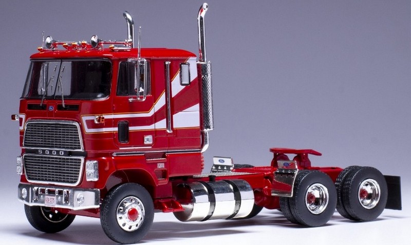 Ford CL 9000 Truck 1976 (Red) by ixo-models