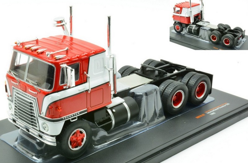 International Transtar Coe  Truck 1976 (Red/White) by ixo-models