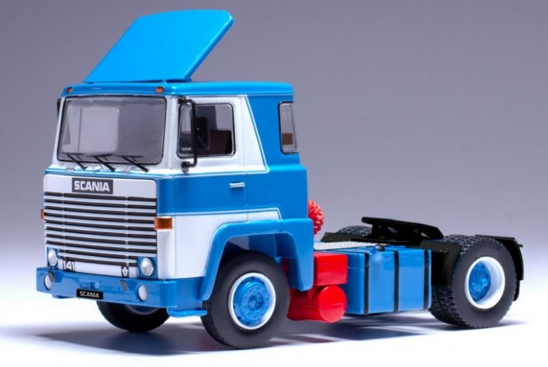 Scania LBT 141 Truck 1976 (Blue/White) by ixo-models