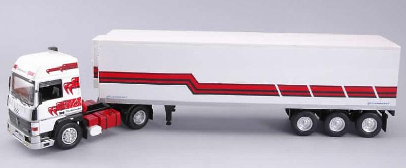 Renault R370 Turboleader 1986 with trailer by ixo-models
