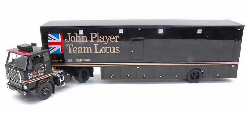 Volvo F88 John Player Special Team Lotus Racing Transporter by ixo-models
