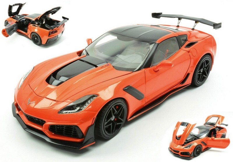 Chevrolet Corvette ZR1 2019 (Orange) by ixo-models