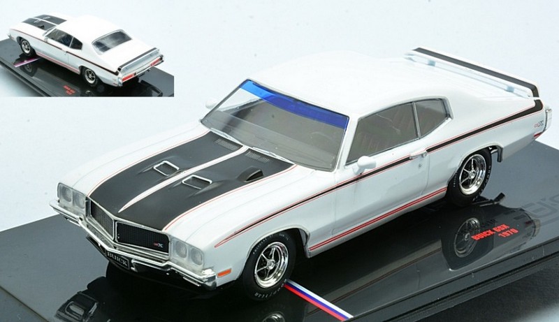 Buick GSX 1970 (White/Black) by ixo-models