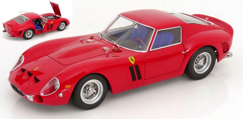 Ferrari 250 GTO 1962 (Red) by kk-scale-models