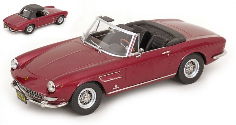 Ferrari 275 GTS Pininfarina Spyder 1964 Steve McQueen (Red Metallic) by kk-scale-models