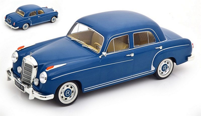 Mercedes 220S Saloon 1956 (Light Blue) by kk-scale-models