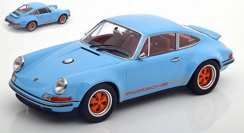 Porsche Singer 911 Coupe (Light Blue) by kk-scale-models