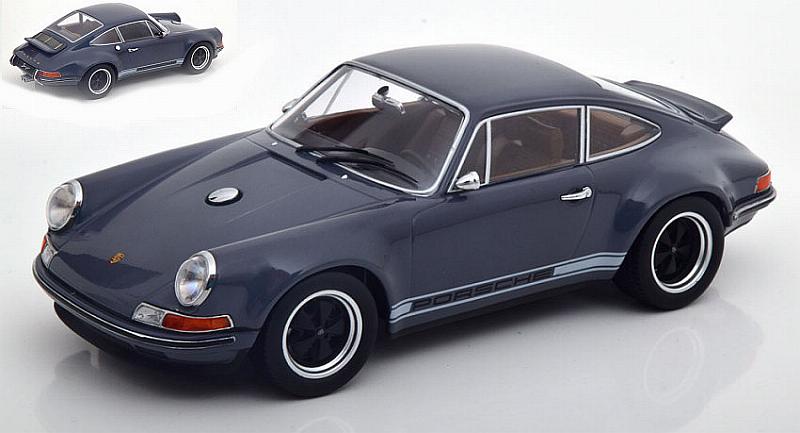 Porsche Singer 911 Coupe (Dark Blue) by kk-scale-models