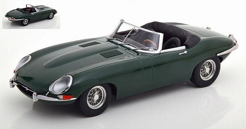 Jaguar E-Type Spider open Series 1 1961 (Dark Green) by kk-scale-models
