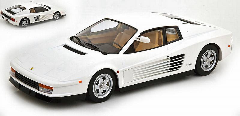 Ferrari Testarossa Monospecchio US Version 1984 (White) by kk-scale-models