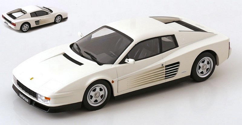 Ferrari Testarossa 1986 (White) by kk-scale-models