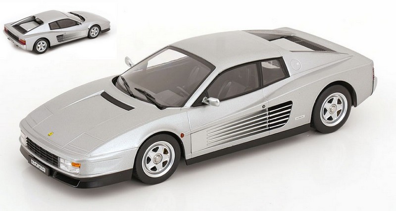 Ferrari Testarossa 1986 (Grey Metallic) by kk-scale-models