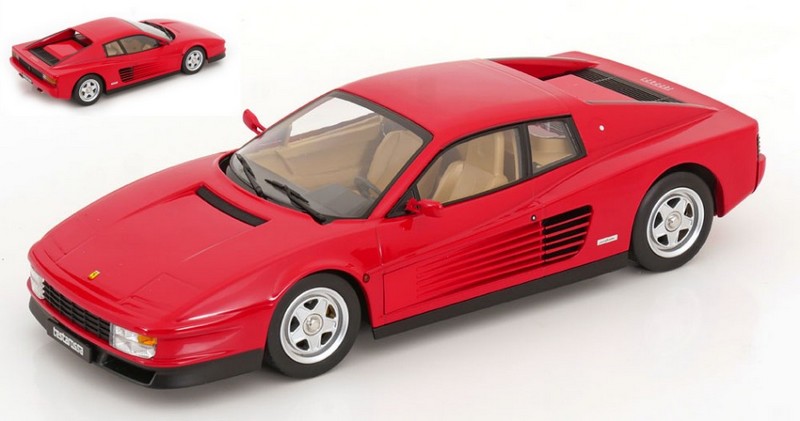 Ferrari Testarossa 1986 (Red) by kk-scale-models