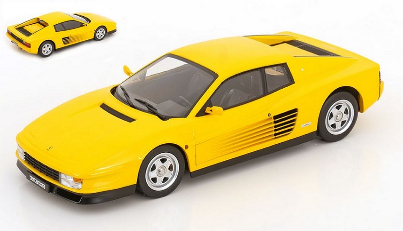 Ferrari Testarossa 1986 (Yellow) by kk-scale-models