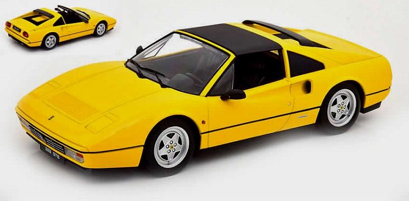 Ferrari 328 GTS 1985 (Yellow) by kk-scale-models