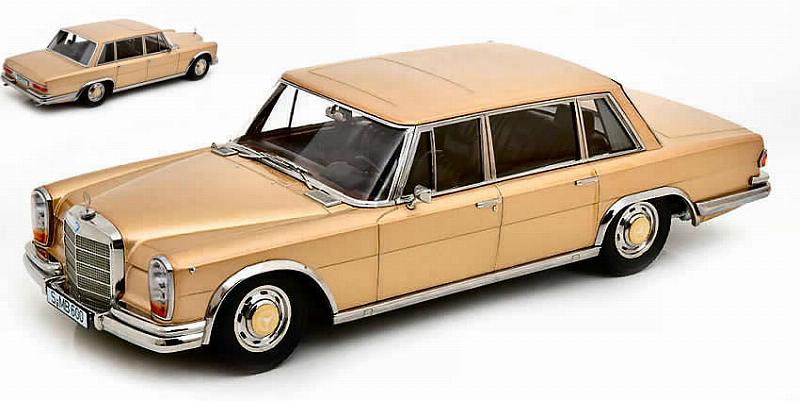 Mercedes 600 SWB W100 1963 (Gold Metallic) by kk-scale-models