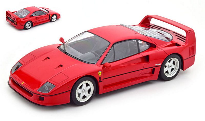 Ferrari F40 1987 (Red) by kk-scale-models