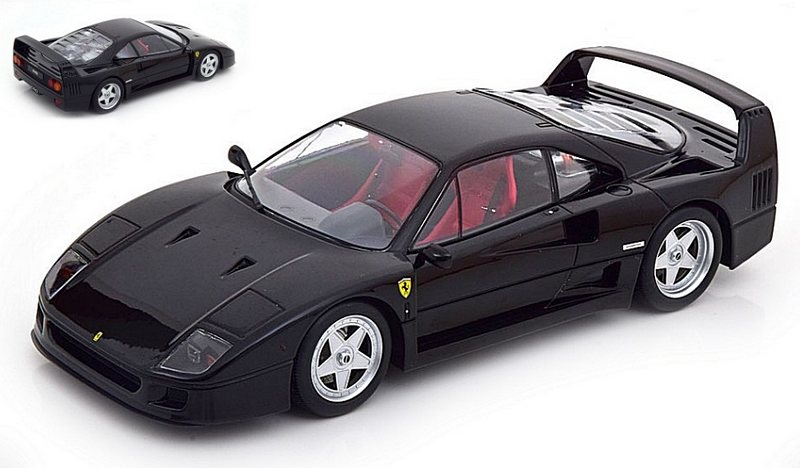 Ferrari F40 1987 (Black) by kk-scale-models