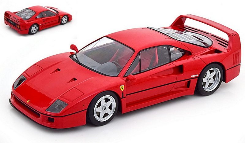 Ferrari F40 1987 (Red) by kk-scale-models