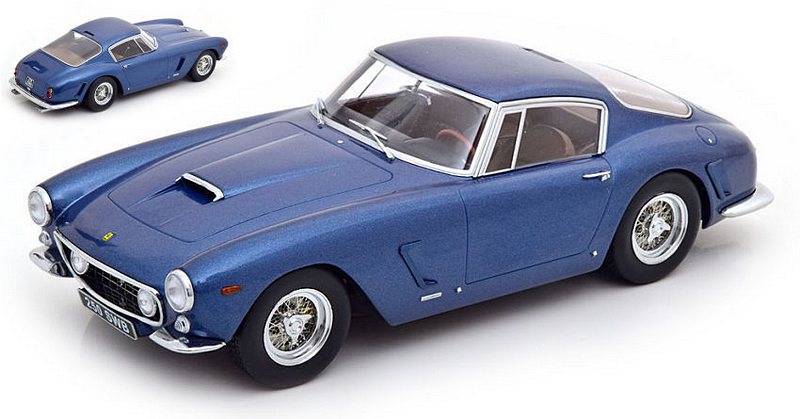 Ferrari 250 Swb Passo Corto 1961 (Blue Metallic) by kk-scale-models