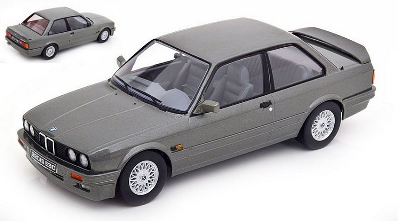 BMW 320iS E30 'Italo M3' 1989 (Grey Metallic) by kk-scale-models